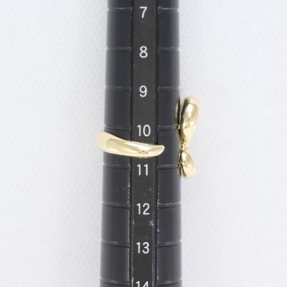 TIFFANY Open Heart K18YG Ring Size 10 Total Weight Approx. 6.8g Jewelry - Picture 5 of 7